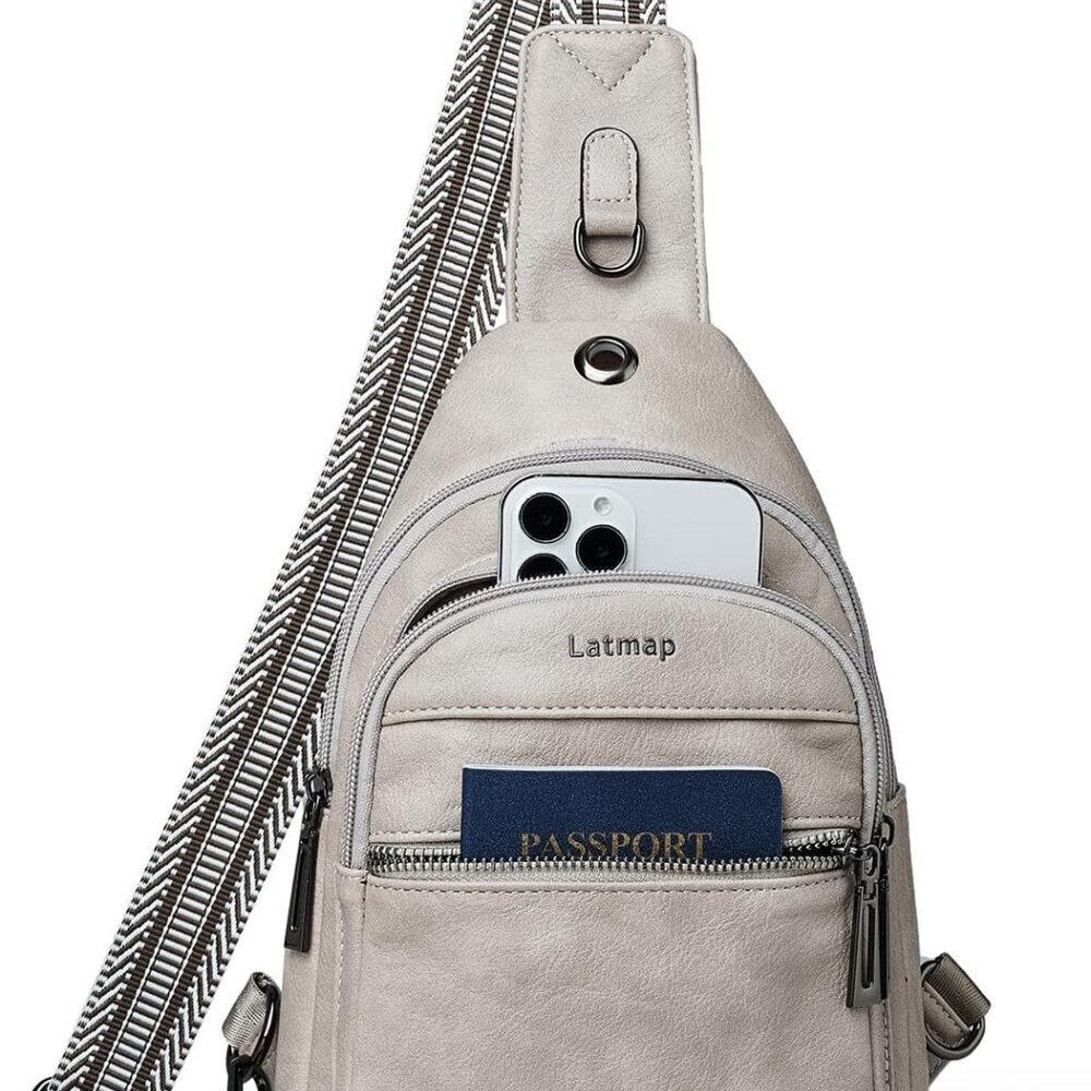 7L Sling Bag For Women Men Crossbody Shoulder Tote Blet Bags Backpack Fanny Pack